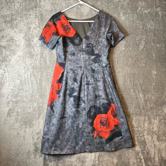 Kay Unger Women’s Floral‎ Dress size 4 - Picture 3 of 11